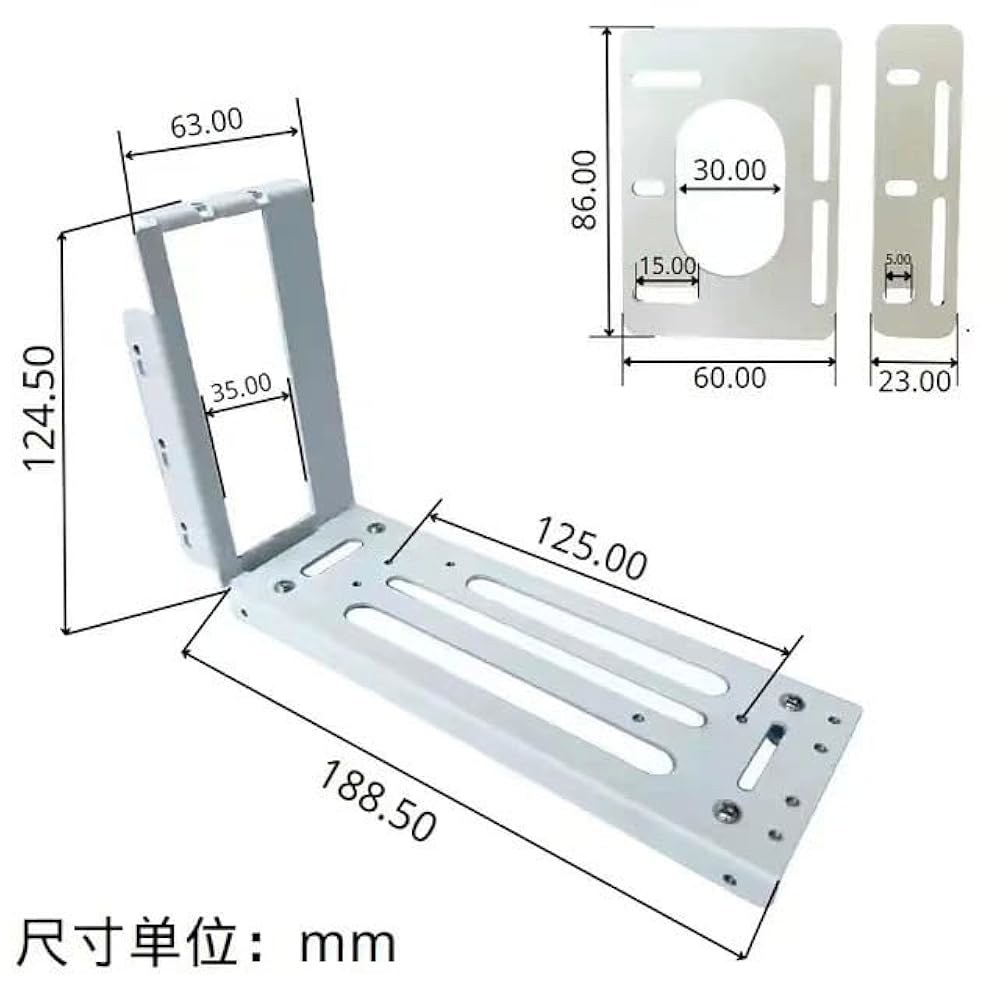 수직 GPU 마운트 브래킷, 하드웨어가 있는 3 슬롯 그래픽 카드 홀더, eGPU 도크, 외부 도킹 스테이션, 블랙 - 상세 이미지 3