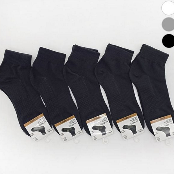 활동성 남성 발목 양말 편안한 남자 발목 양말 사계절 5켤레