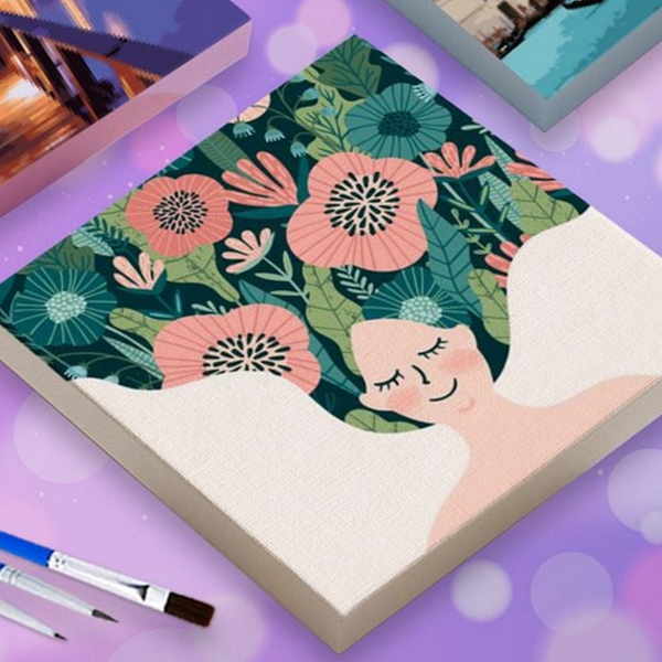 집들이선물 diy 명화 그리기 유화 명화 그리기 세트 캔버스 그림 - 상품 이미지