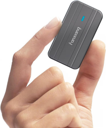 [해외]판샹 SSD 인클로저 USB 3.2 2세대(10Gbps) M.2 NVMe PCIe to 어댑터/리더 솔리드 스테이트 드라이브 외장 M 및 B&M 키와 크기 2230 지원 M