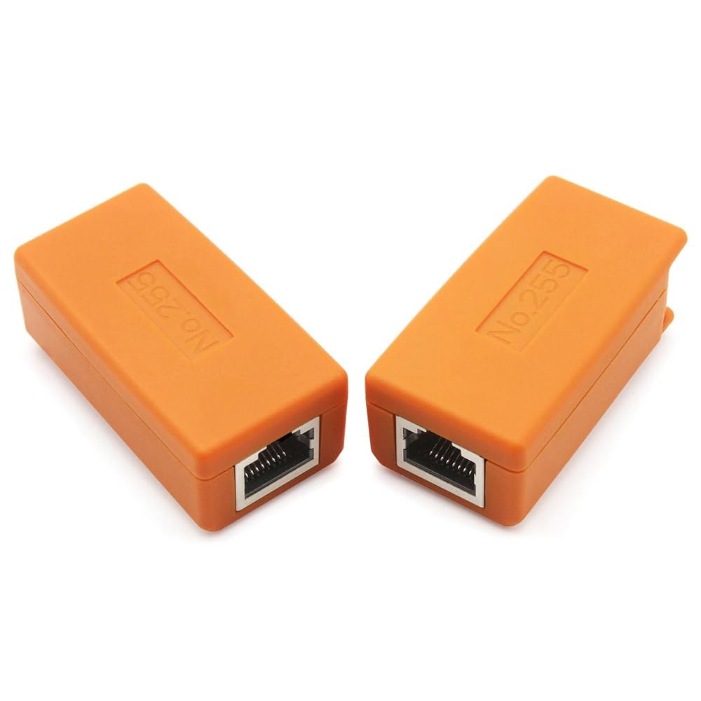 Rsrteng 네트워크 케이블 테스터, RJ45, 카메라 Cat6, 측정, 2개, 5E, 지원, 테스트, 위치 6E용 합선 호스트/테스트 사용 Cat5, 원격 키트 NO.255 - 상품 이미지