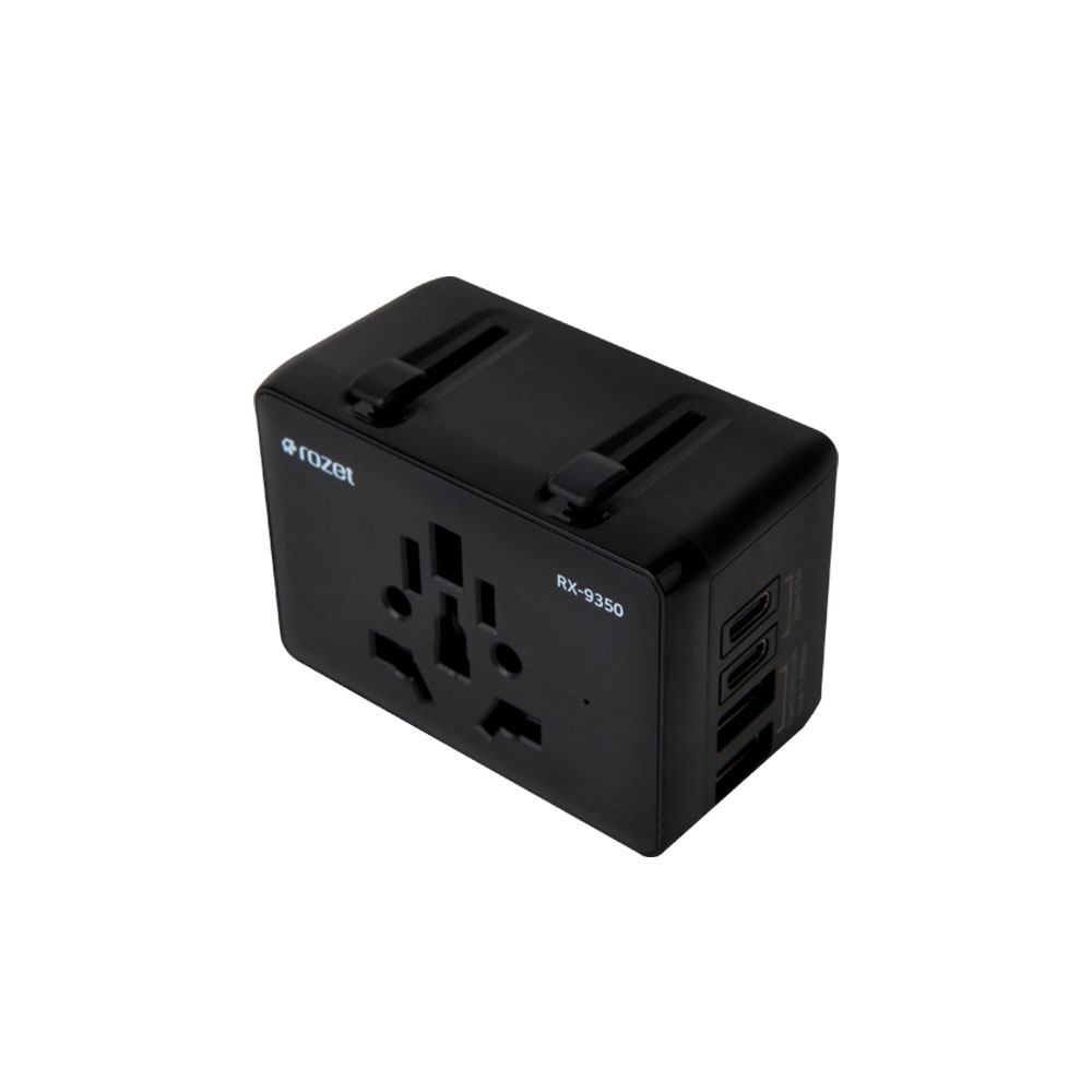 로제트 ROZET  RX-9350 C타입, USB 여행용, 휴대용 어댑터 - 상품 이미지