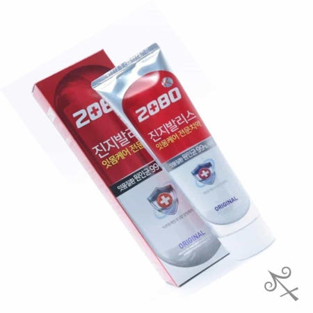 캔캔토토 2080K 잇몸케어 진지발리스 치약 오리지날 120g 성인치약 잇몸관리