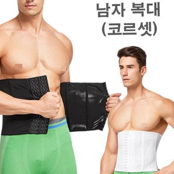 복부 남자 코르셋 뱃살 남자 보정 속옷 몸매 바디쉐이퍼 - 상세 이미지 2