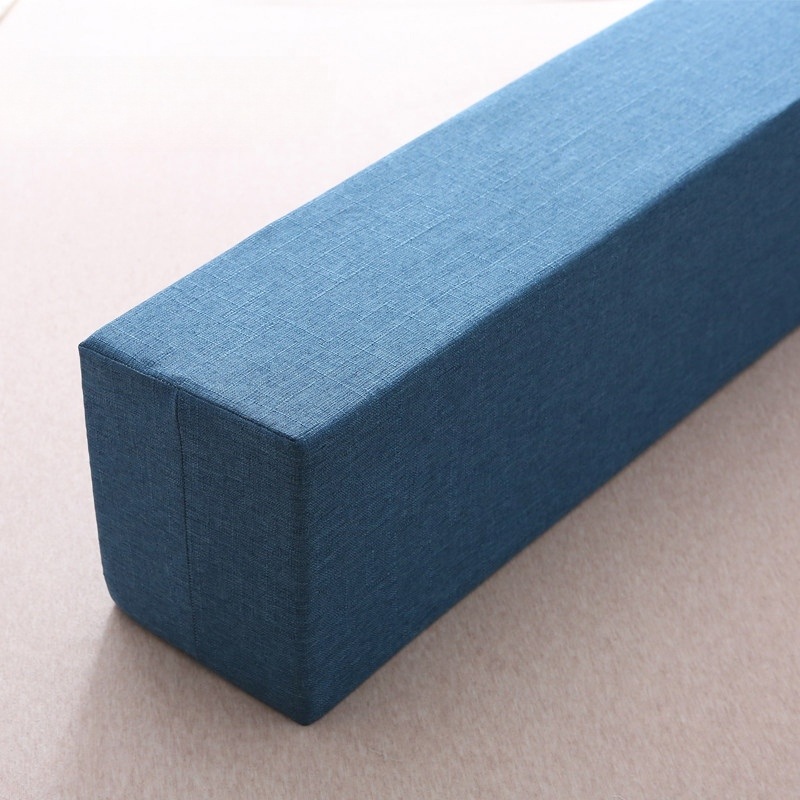 침대 틈새막이 벽 옆 빈틈 공간확장 물건떨어짐방지  200cm (린넨 블루) 10x20cm - 상품 이미지