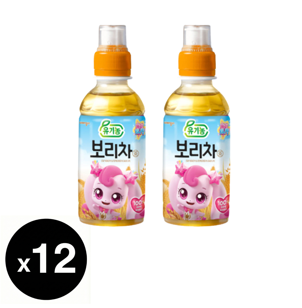 웅진 캐치 티니핑 음료수 보리, 200ml, 12개 - 상품 이미지