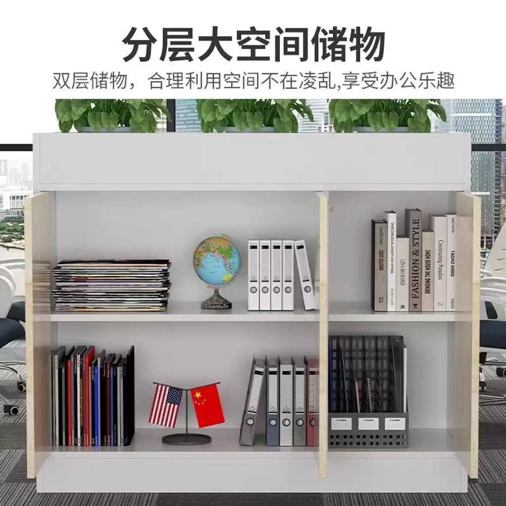 식물 파티션 박스 사무실 화분 장식 칸막이 식당 분리 80x80cm - 상세 이미지 4