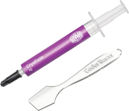 [해외]쿨러 마스터 크라이오퓨즈 프리미엄 성능 열 페이스트 나노 입자 | 2그램 화합물(GPU CPU 콘솔 노트북 그래픽 카드 방열판용) CryoFuze 2 grams