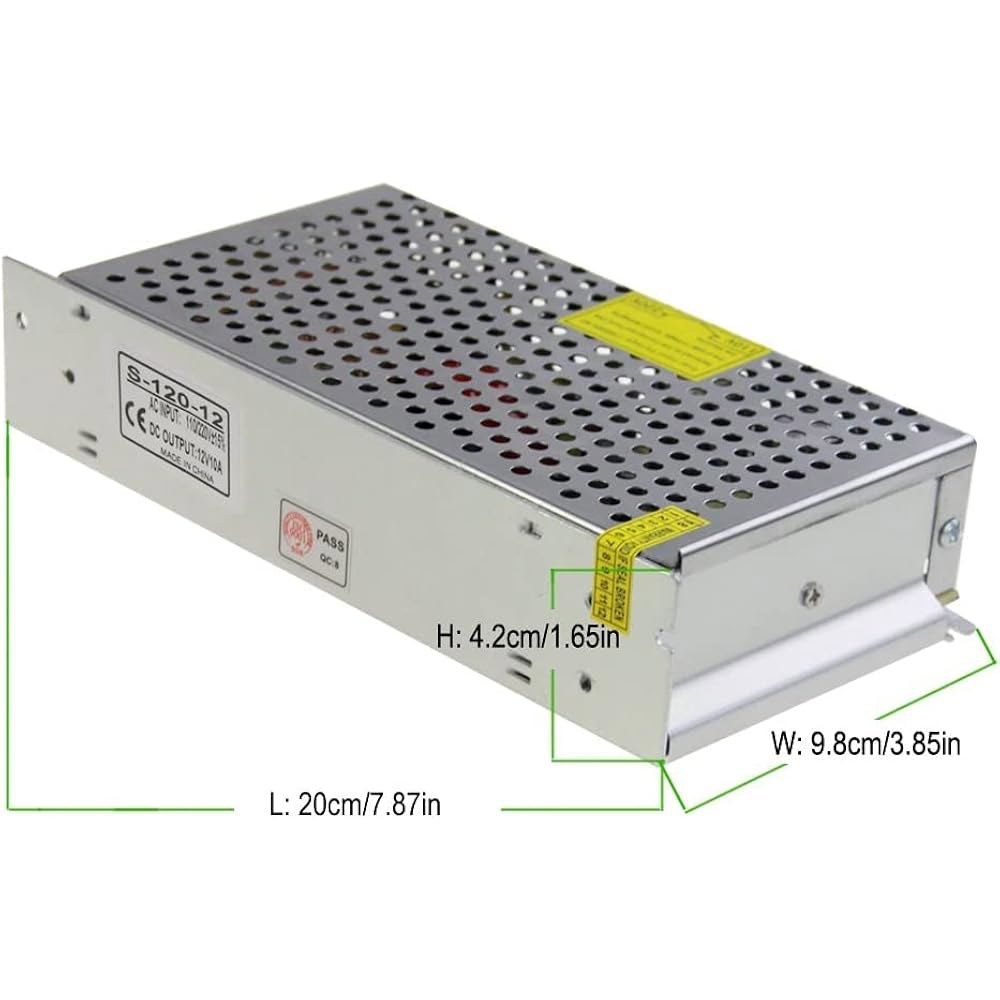 12V 10A 120W 전원 공급 시스템용 to 컨버터 LED 변압기 CCTV 10amp 드라이버 / 220V 보안 AC 스트립 DC 카메라 어댑터 스위칭 스위치 110V 라이트 - 상세 이미지 2