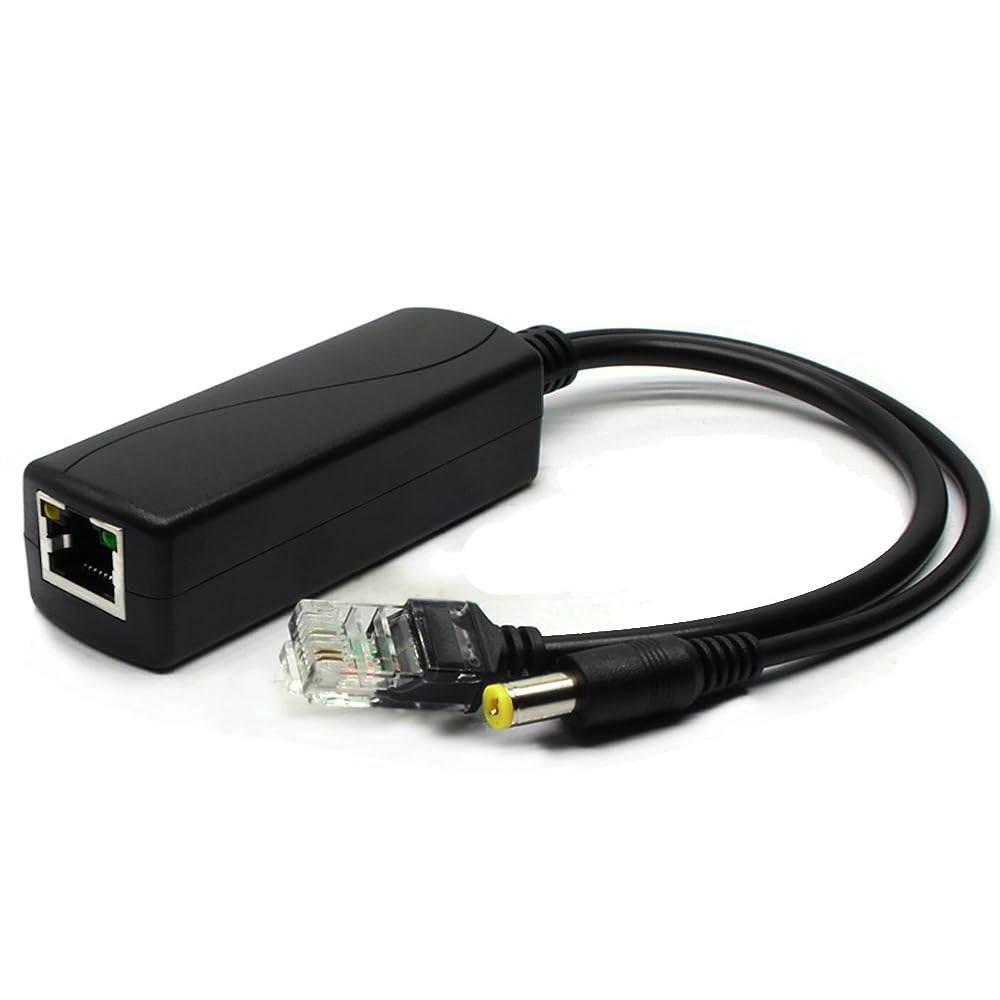 4팩 액티브 48V - 12V AP 스플리터 어댑터, 10/100Mbps, Voip IEEE 준수, 802.3af IP PoE 폰 카메라 - 상세 이미지 2