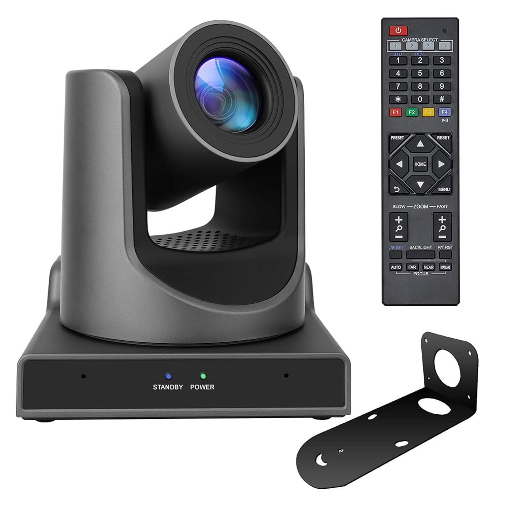 ADKIDO PTZ 카메라, 광학 줌 교육에 스트리밍, 네트워크 및 IP 비디오 HDMI USB 교회, 3G-SDI 라이브 20X 이상적 있는 회의, POE가 출력, 동시 - 상품 이미지