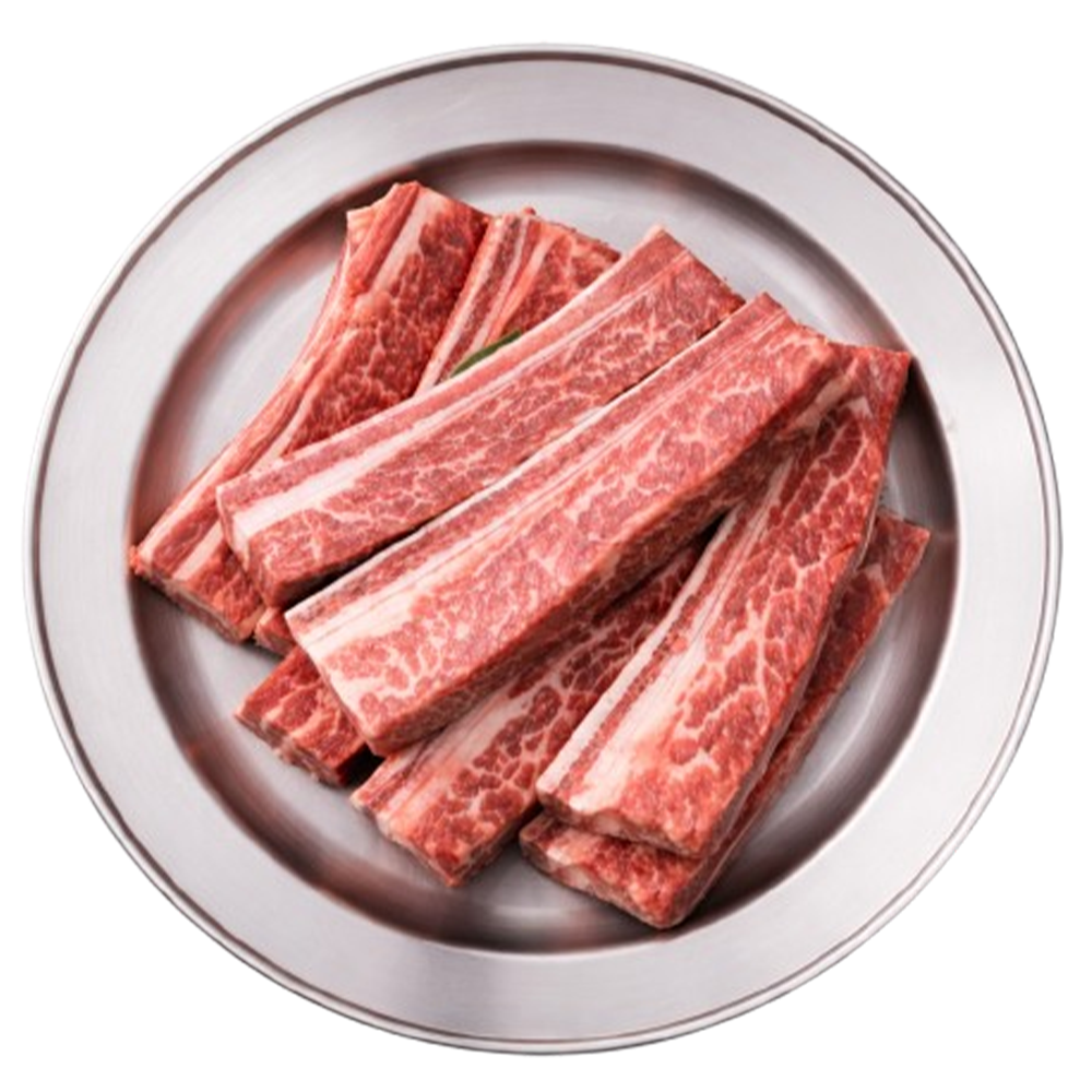 [억수로상회] 통갈비를 결대로 커팅한 우대갈비 1kg 이미지 7