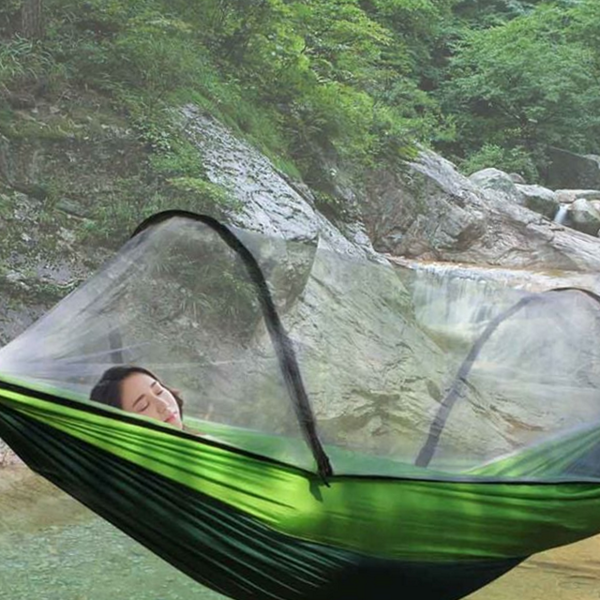 초경량 캠핑 해먹 모기장 야외 해먹 휴대용 침대