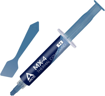 [해외]ARCTIC MX-4 (주걱 포함 8g) - 모든 프로세서(CPU GPU PC)를 위한 프리미엄 성능 열 페이스트 매우 높은 전도성 긴 내구성 안전한 적용 가능