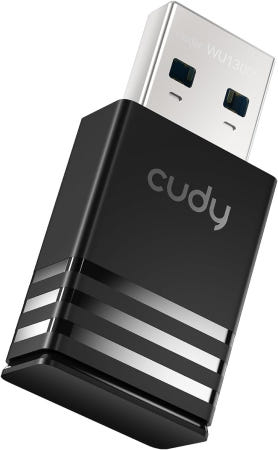 Shenzhen Cudy Technology Co.  Ltd. [해외]Cudy AC1300 WiFi USB 3.0 PC용 어댑터 동글 5Ghz 데스크톱/노트북용 무선 Windows 7/8/8.1/10/11 Mac OS 10.6~10.15.3