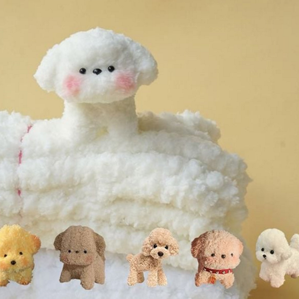 초보자 diy 인형 키트 핸드메이드 수공예 인형 키트 모루 반려견 - 상품 이미지