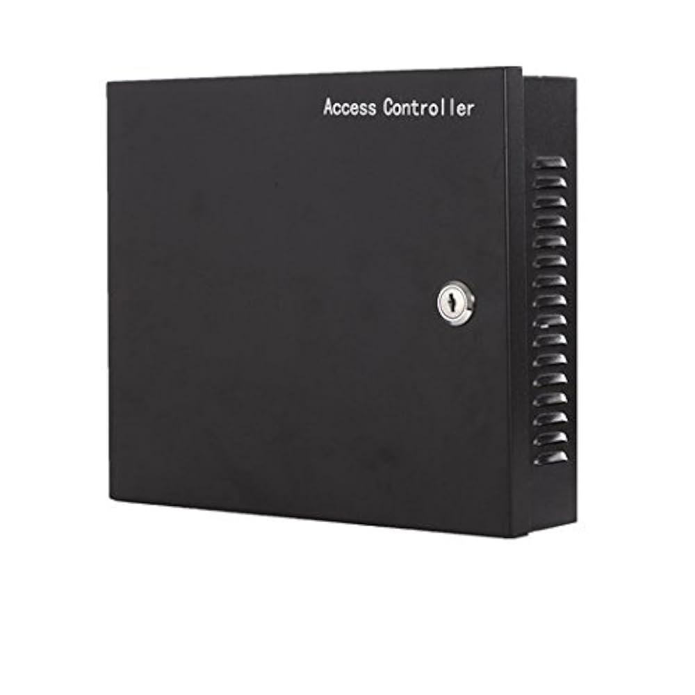 MENGQI-CONTROL 110V 입력 금속 전원 공급 패널 박스 키트/CCTV 장치 보안 액세스 제어 출력 장치용 DC12V 시스템/잠금 5A Standard PowerBox - 상세 이미지 2