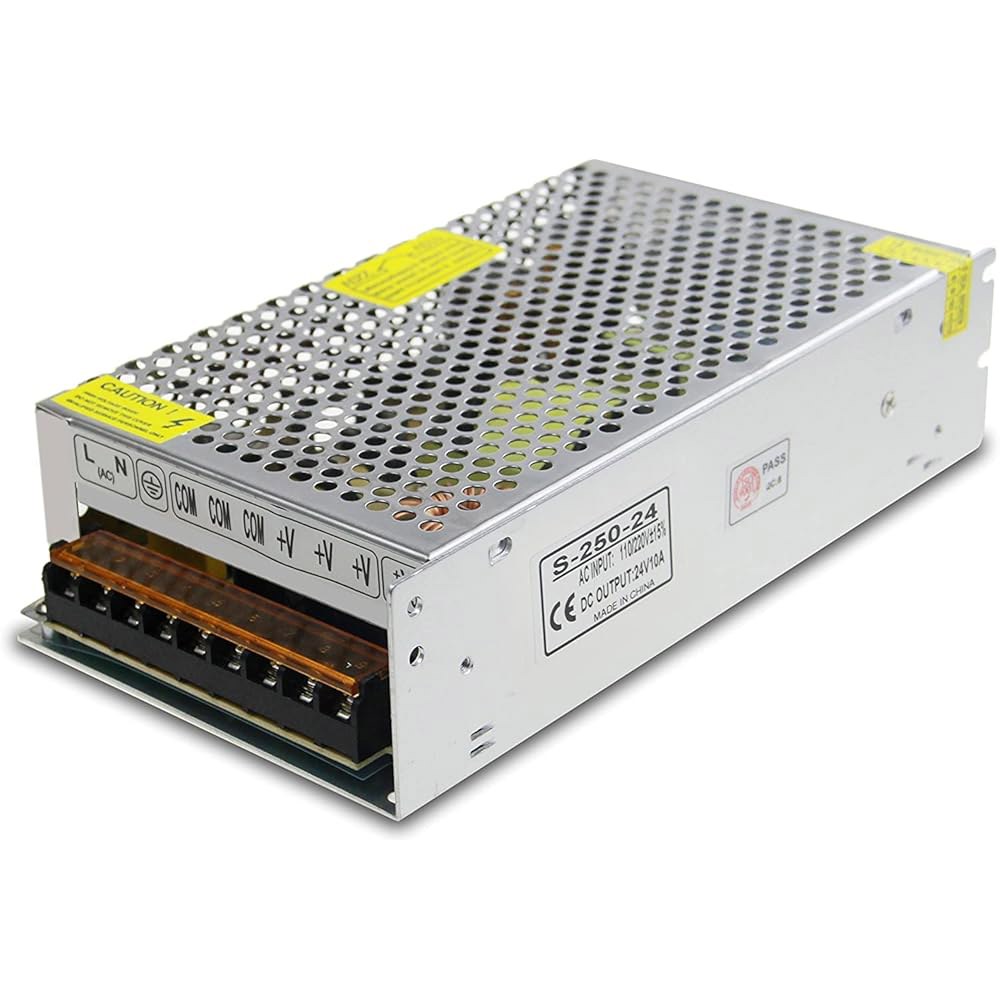 알리토브 DC 24V 10A 240W 스위치 어댑터 트랜스포머 전원 파워 5A 1 Pack - 상품 이미지