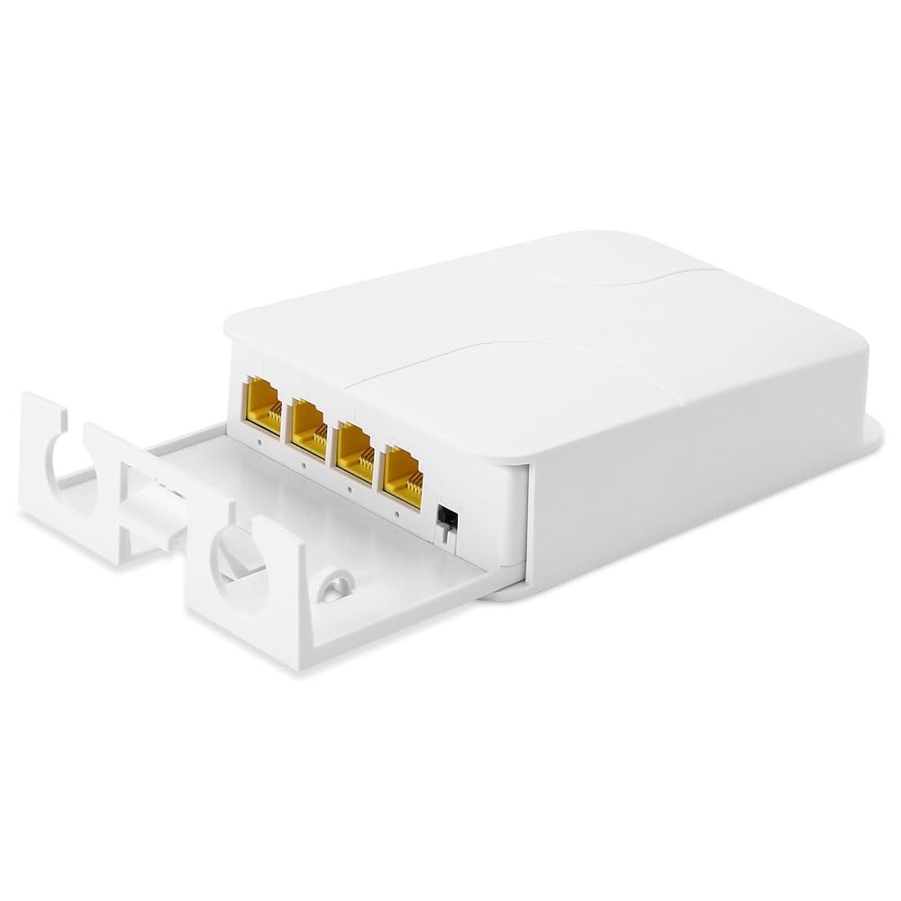 PoE Extender Gigabit, 4 포트 장비용 3개 IEEE802.3af/at 이더넷/PoE 리피터, 1개, 전화 네트워크 기타 출력) IP IEEE802.3af/at(P - 상품 이미지