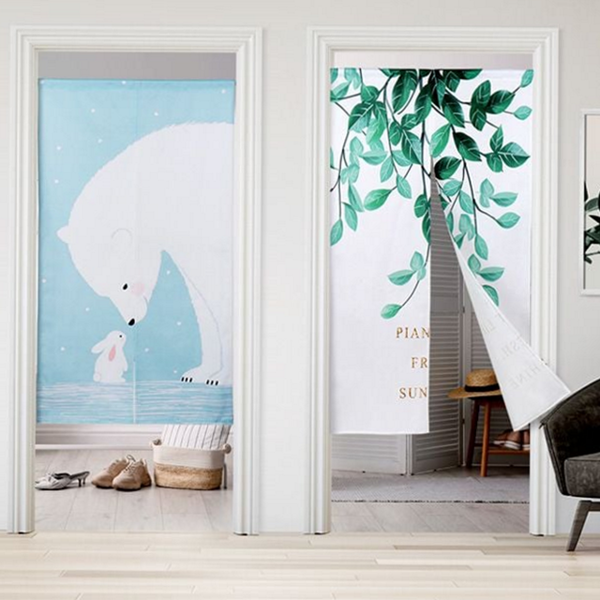 북유럽 가림막 커튼 주방 바란스 커튼 창문 중문 현관