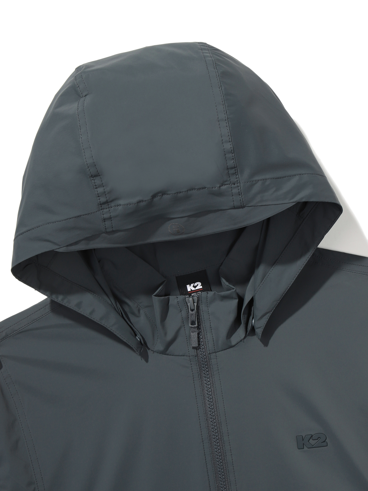 [본사직영] K2 남성 웨더리스(WEATHERLESS) 바이저 (VISOR) 바람막이 자켓 HUNTER GREEN KMM25141HF - 상세 이미지 4