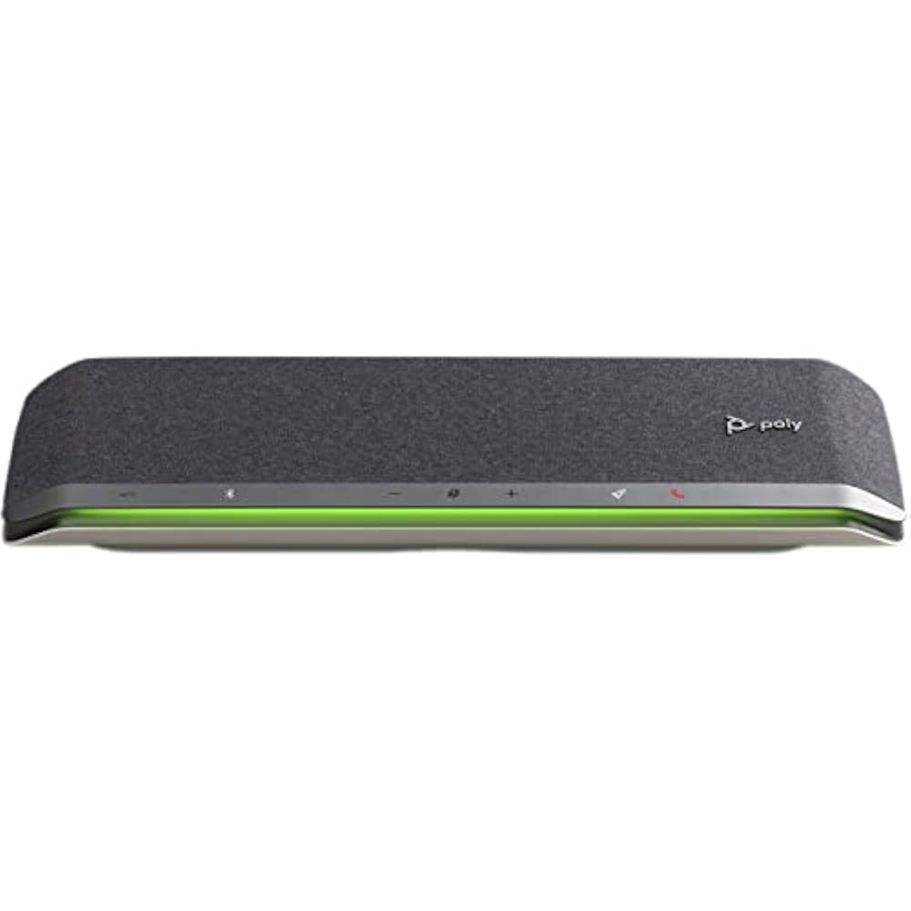Poly - 회의실용 Sync 60 작동 줌 함께 USB-A/USB-C 결합된 케이블을 통해 (Plantronics) 스마트폰 연결, 스마트 블루투스를 팀(인증), 스피커폰 등과 - 상세 이미지 2