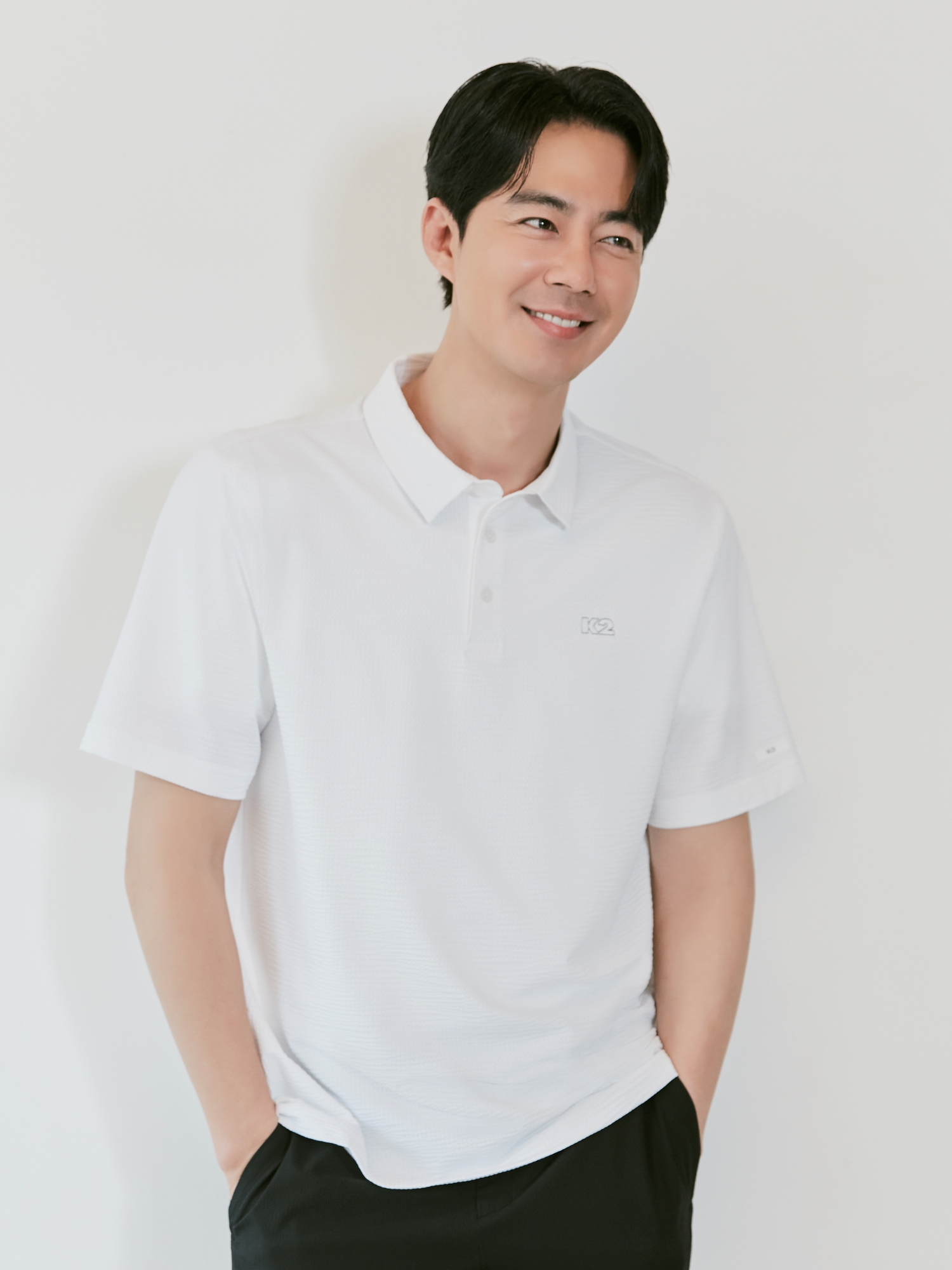 [본사직영] K2 남성 시원서커 ICE WAFFLE 폴로 ICE WHITE KMM25249I5