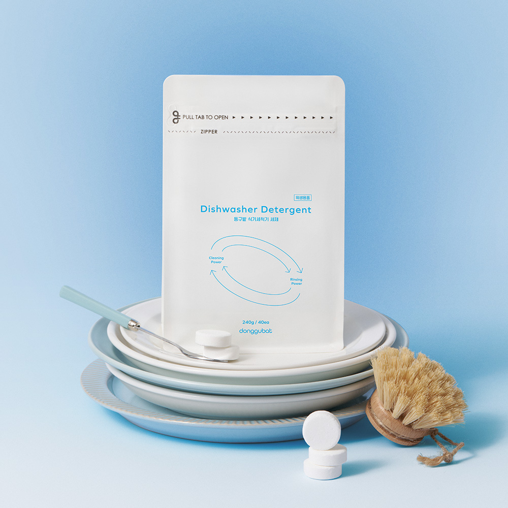 NEW 동구밭 올인원 식기세척기 세제 타블렛 40정 (240g) 4세대 제품 이미지