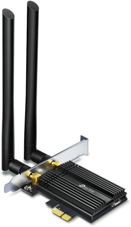 [해외]TP-Link Archer TX50E AX3000 듀얼 밴드 WiFi 6 블루투스 5 PCIe 어댑터 TPLink