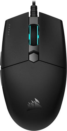 Corsair [해외]Corsair KATAR PRO XT 유선 초경량 FPS 게이밍 마우스 – 18 000 DPI 대칭형 퀵스트라이크 버튼 iCUE 호환 PC Mac PS5 PS4 Xbox 블