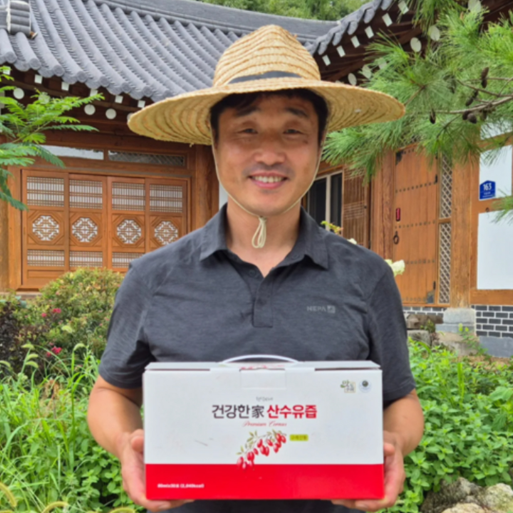 지리산을팜 구례 산수유즙 진액 80ml, 120포, 4개 - 상품 이미지