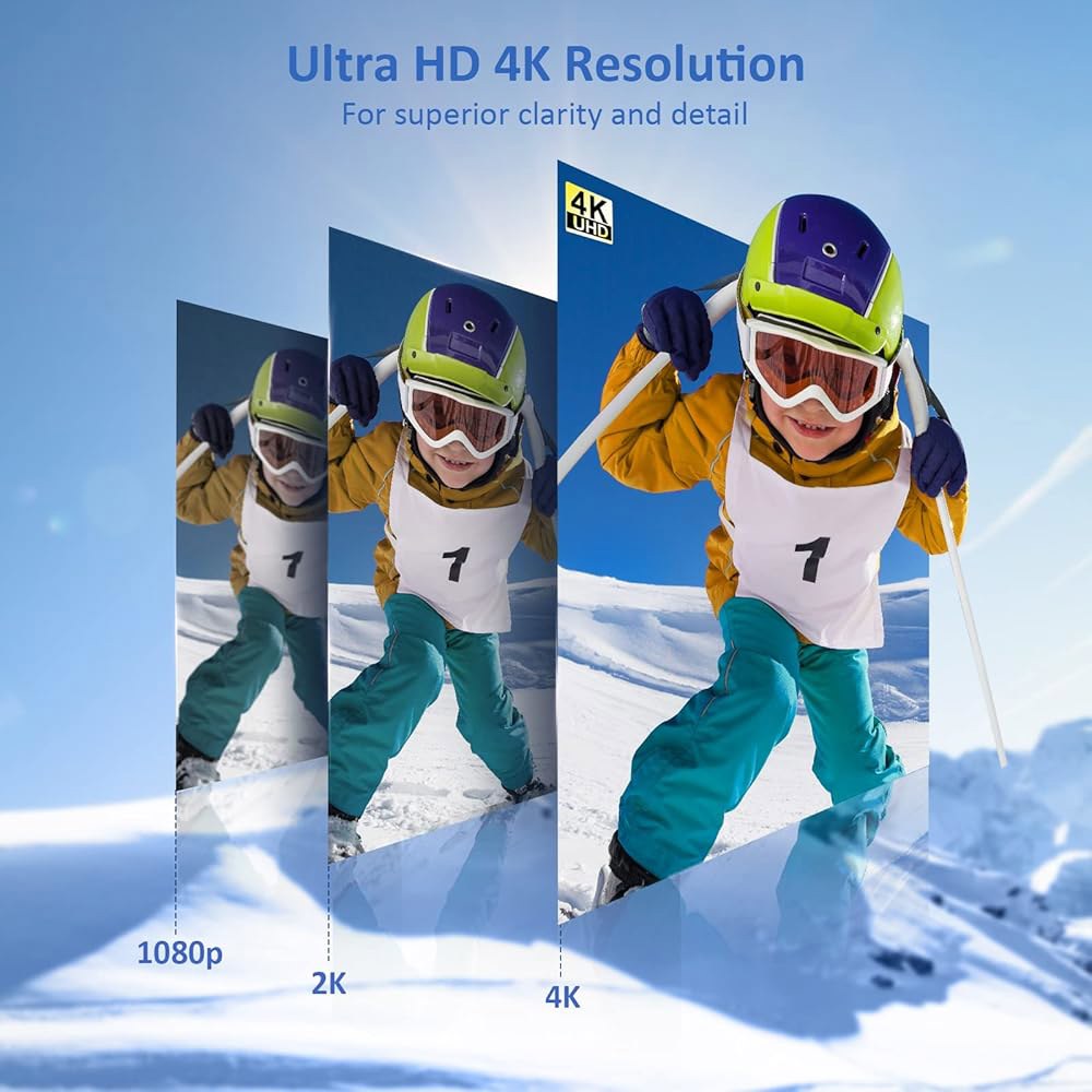 NexiGo 4K 휴대용 모니터 17.3인치, 디스플레이, 및 HDR 노트북 RGB, 커버용 듀얼 100 400니트, 아이 확장이 VESA 케어 스크린, 있는 스피커 스마트 어도비 - 상세 이미지 3