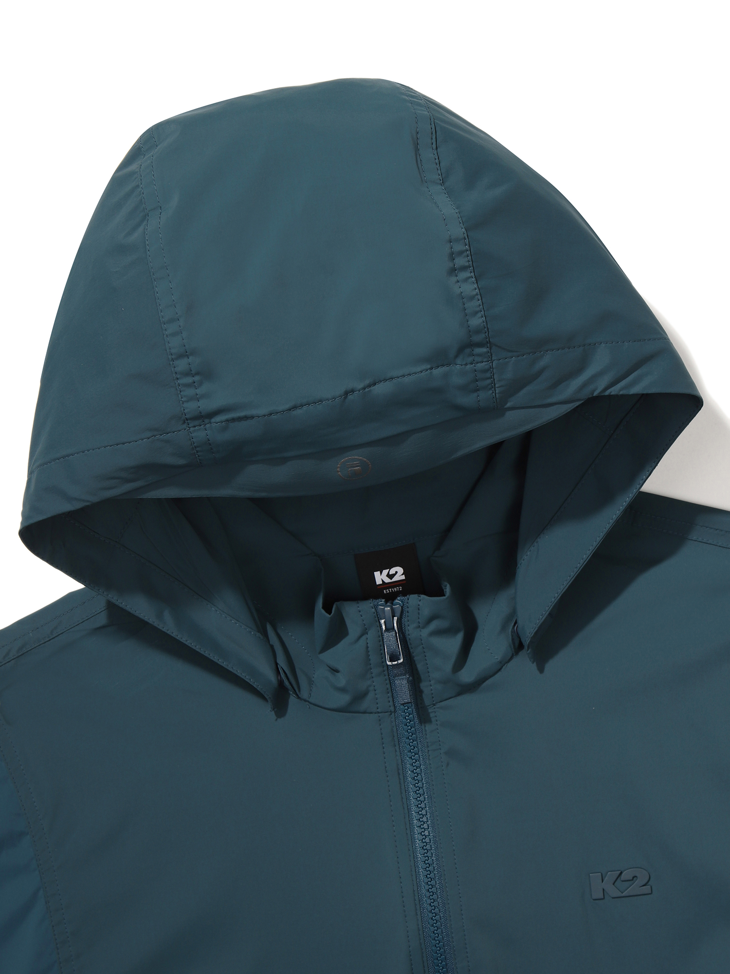 [본사직영] K2 남성 웨더리스(WEATHERLESS) 바이저 (VISOR) 바람막이 자켓 MIDNIGHT TEAL KMM251418G - 상세 이미지 5