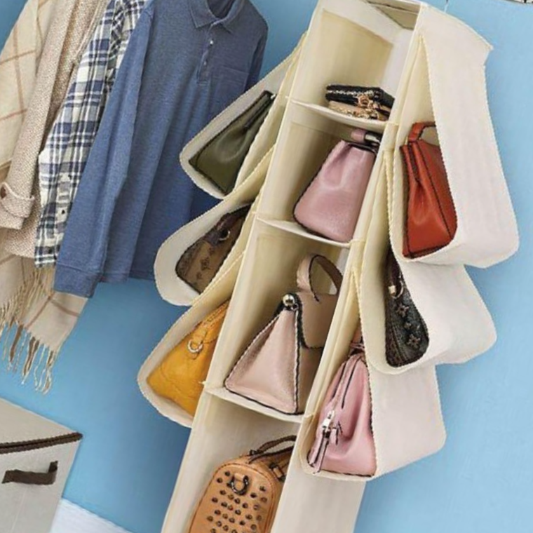 가방 정리대 보관함 보관함 가방장 공간활용 소품정리함 - 상품 이미지