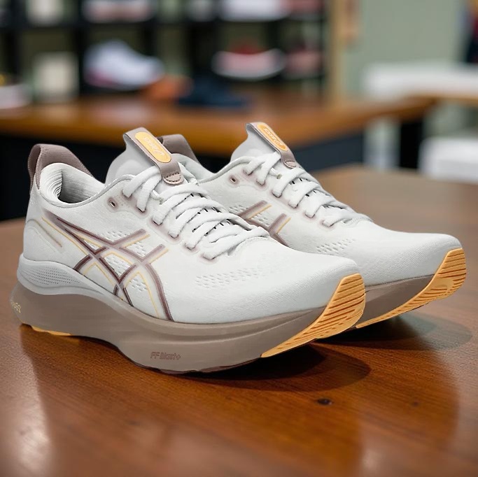 아식스 젤 카야노 32 WIDE 여성 러닝화 운동화 화이트 1012B839-101