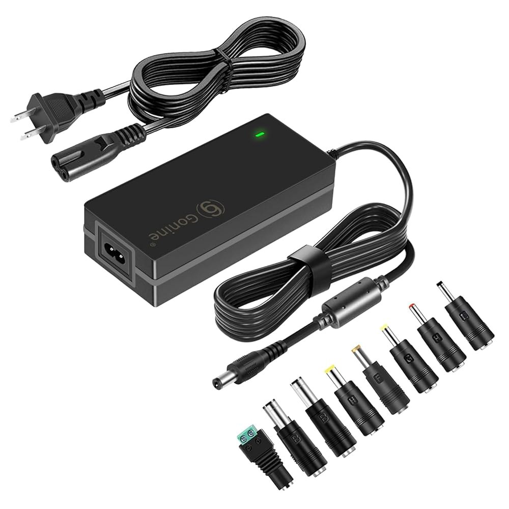 Gonine 24V 2.5A DC 전원 바, 조명, 팁 60W 스트립 포함. 스피커용 8가지 장치 AC LED 공급 100-240V 0.1-2.5A 사운드 어댑터 - 변압기, 24 - 상품 이미지