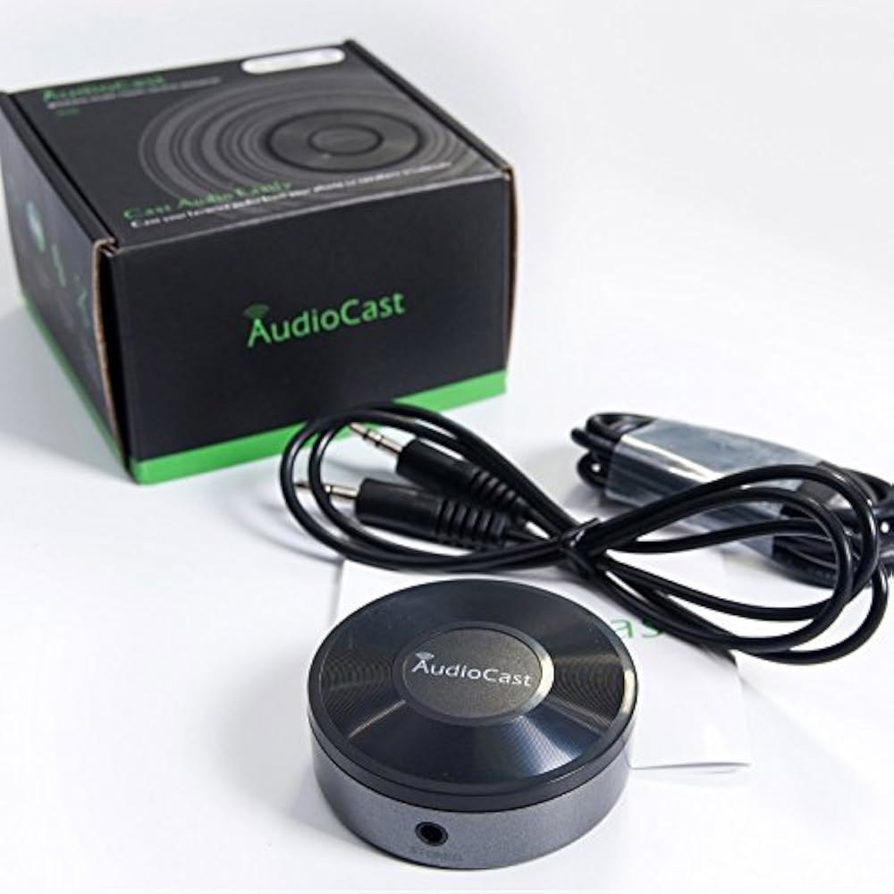 ACEMAX M5 AudioCast WiFi 무선 룸 네트워크 스트림 Wi-Fi 송신기 지원 멀티 연결 Spotify DLNA 2.4G 오디오 Airplay - 상세 이미지 2
