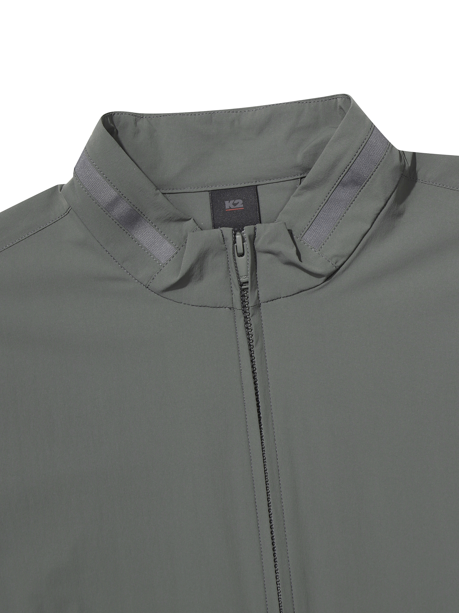 [본사직영] K2 남성 시그니처 스트레치 바람막이 자켓  Forest khaki KMM25171JW - 상세 이미지 4