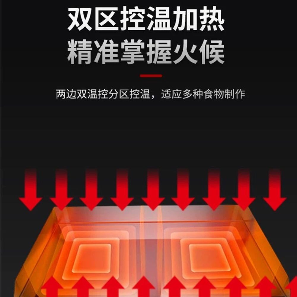 토스트 업소용 전기 두꺼운 전기팬 볶음 철판 부침기 그릴 삼겹살 - 상세 이미지 5
