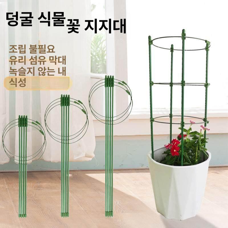 식물 지주대 묘목 지지대 울타리 화분 원예 부자재 줄기 45cm 3개봉3개 18cm - 상세 이미지 3