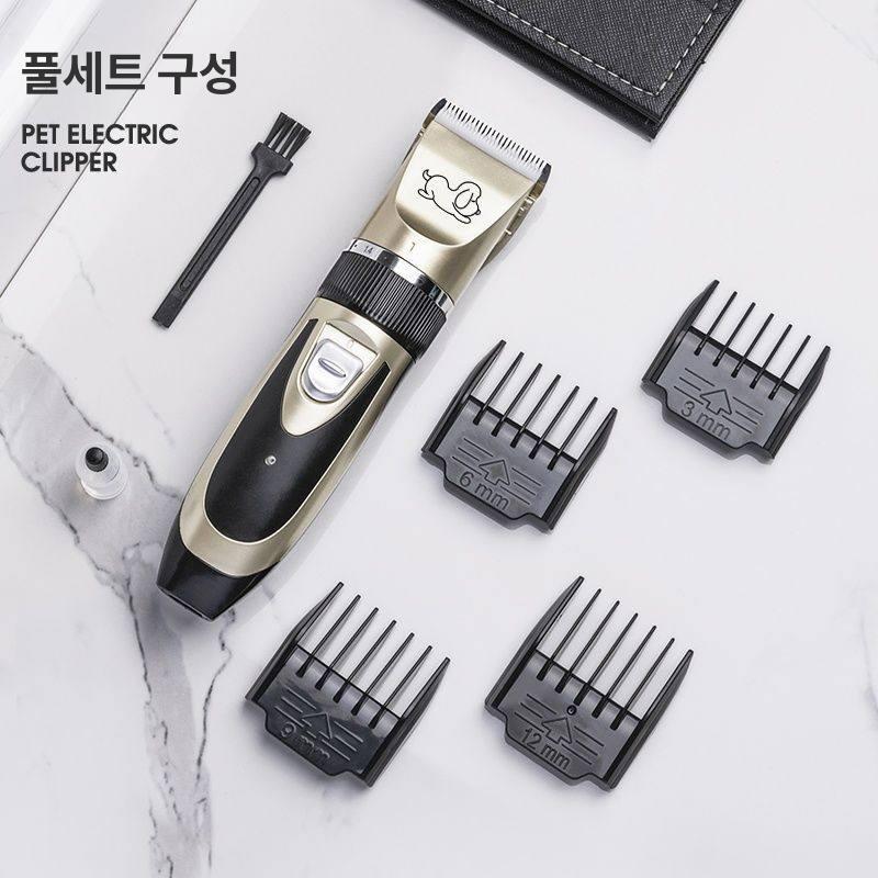 애완견클리퍼 고양이바리깡 강아지이발기 강아지면도기 디지털디스플레이고출력강력발털트리머포함 - 상세 이미지 5