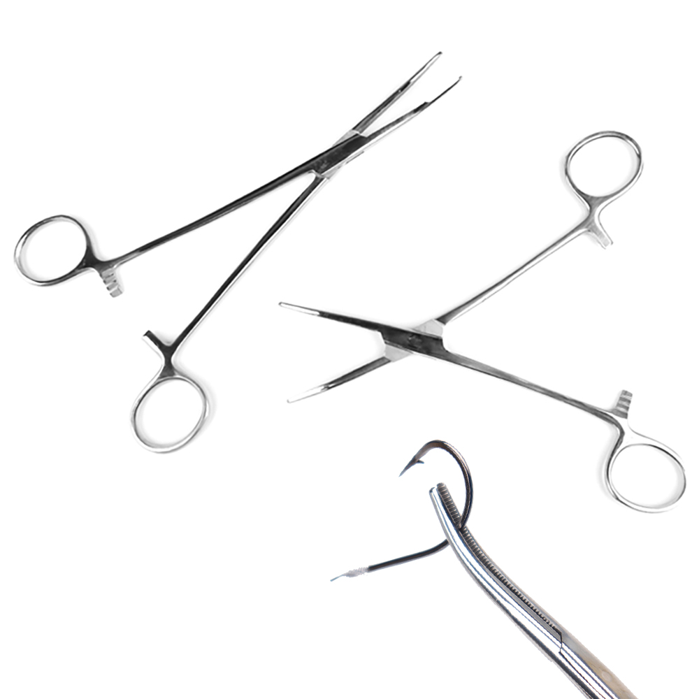 낚시 포셉 가위 바늘빼기 물고기집게 스테인리스 훅리무버 16cm 이미지 3