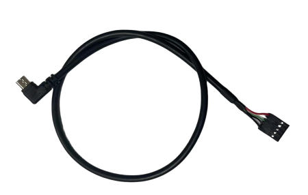 Jingelmall [해외]코세어 하이드로 h150i Pro / h100i h115i h60(2018) RGB 플래티넘 h100X 블랙 코드용 진겔몰 쿨러 팬 마이크로-USB 케이블 와이어