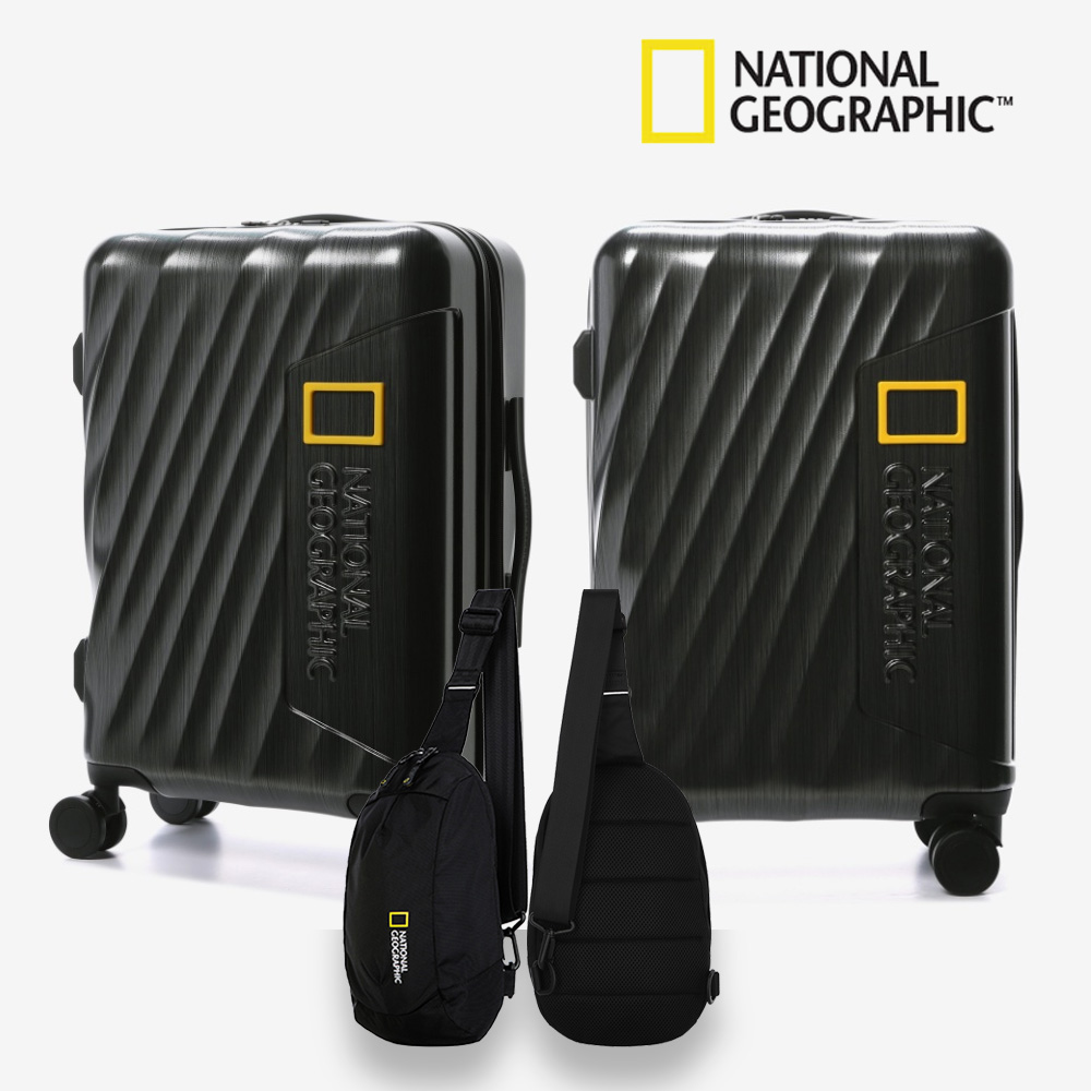 내셔널지오그래픽 여행용캐리어 여행가방 캐리어세트 66cm(24인치), 그레이