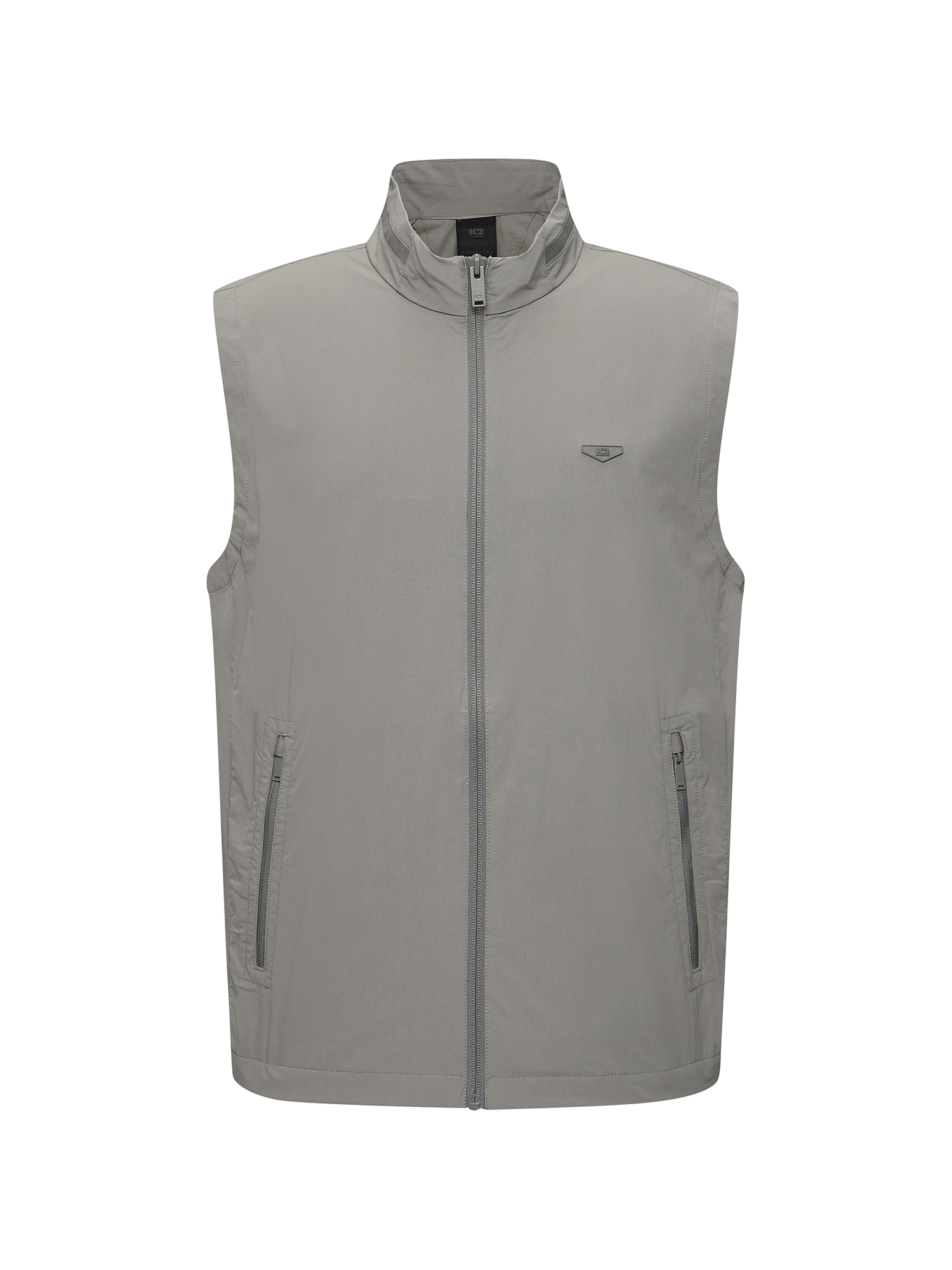 [본사직영] K2 남성 시그니처 우븐 스트레치 베스트 D/GRAYISH BEIGE KMM25671JS - 상품 이미지