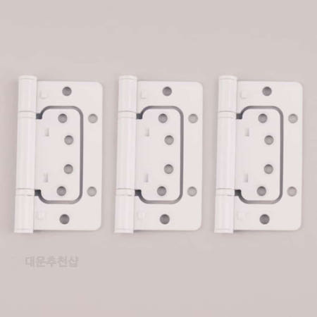 대운샵 이지경첩 백색 3개 가구용경첩 방문경첩 목문힌지 목문경칩 화장실문경첩