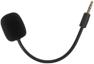 [해외]교체용 게이밍 마이크 3.5mm 탈착식 붐 PS4 PS5 Xbox One PC ( 6인치 )에서 Razer Barracuda X 이어폰과 호환 가능