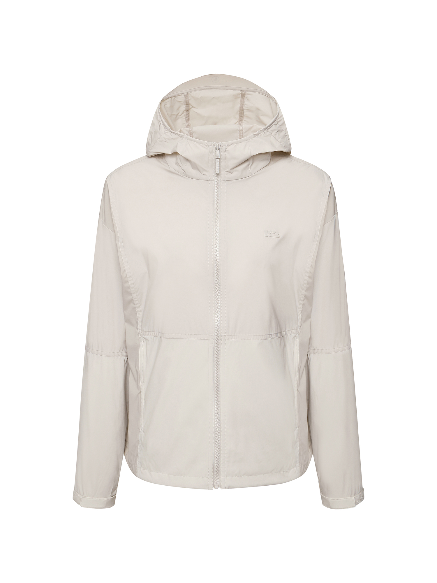 [본사직영] K2 웨더리스(WEATHERLESS) 바이저 (VISOR) 바람막이 자켓 W CREAM BEIGE KWM25142W9 - 상품 이미지