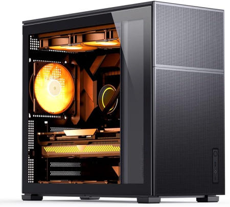 Dongguan Sibo Sitong Industrial Co.  LTD [해외]JONSBO D41 MESH 블랙 ATX 컴퓨터 케이스 ATX/M-ATX 메인보드/RTX 4090(335-400mm) GPU 360/280 AIO 지원 D41 Mesh Bl