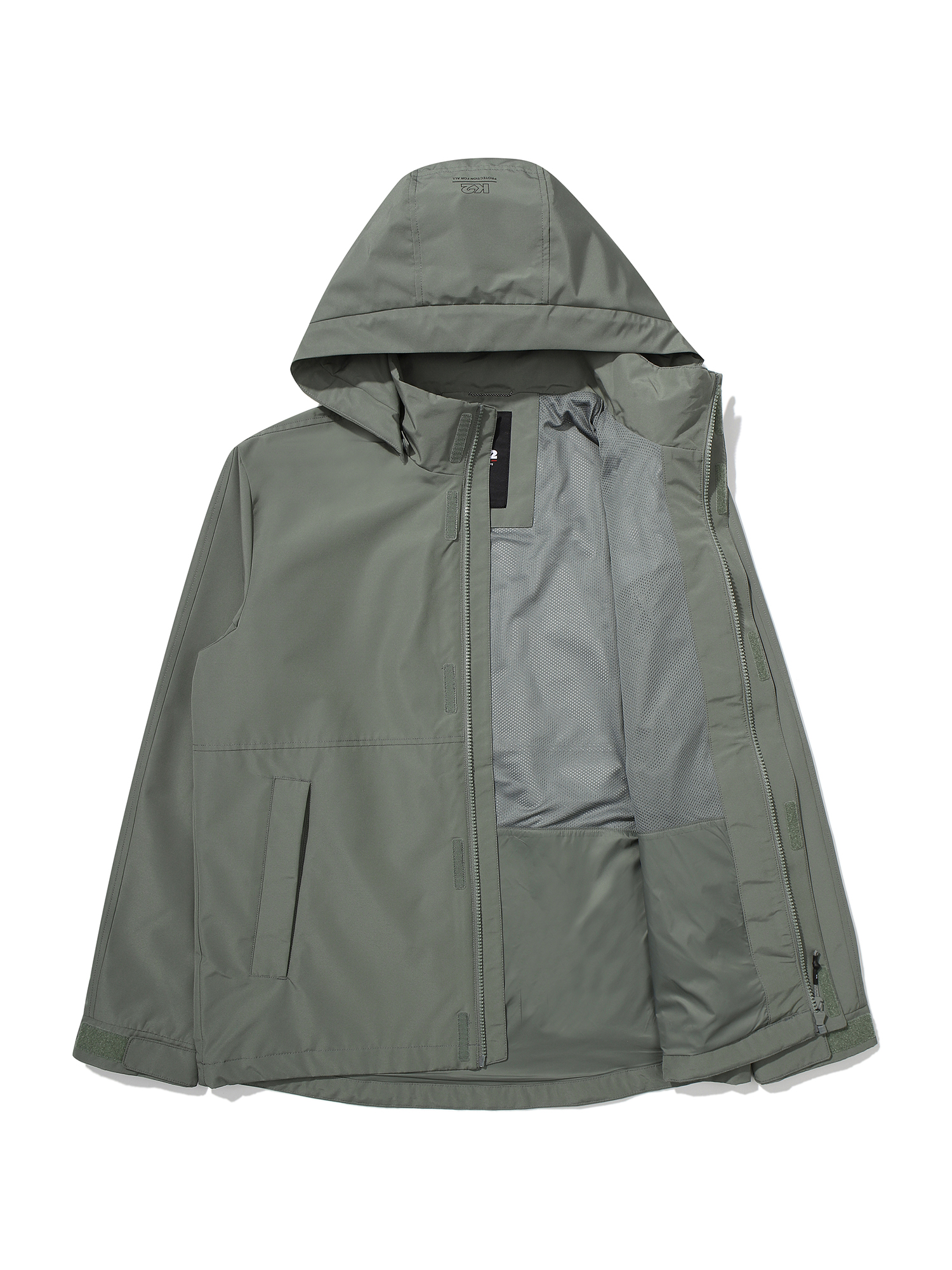 K2 남성 써라운드(SURROUND) 하이킹 자켓 _SOFT G/KHAKI KMP251232K - 상세 이미지 3